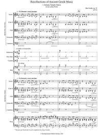 Foulds, John: Hellas. A Suite of Ancient Greece Op. 45 for double string orchestra & percussion