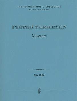 Verheyen, Pieter: Miserere for choir, strings and organ