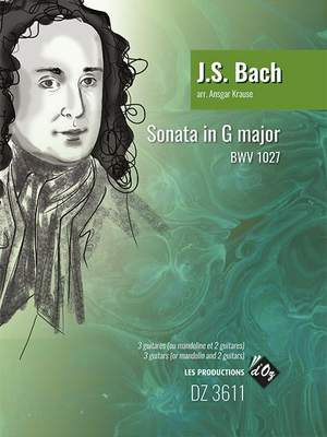 Johann Sebastian Bach: Sonata in G Major BWV 1027