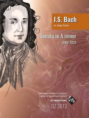 Johann Sebastian Bach: Sonata in A Minor BWV 1029