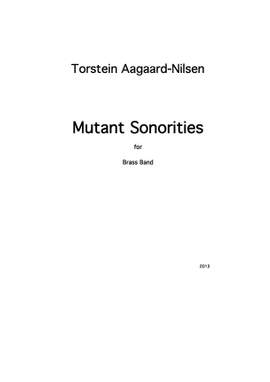 Torstein Aagaard-Nilsen: Mutant Sonorities