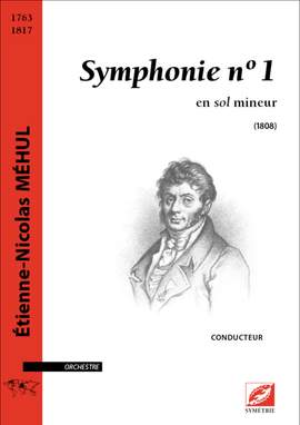 Méhul, ÉtienneNicolas: Symphonie n° 1, en sol mineur
