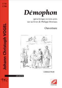 Vogel, Johann Christoph: Ouverture de Démophon, opéra-lyrique en trois actes sur un livret de Philippe Desriaux