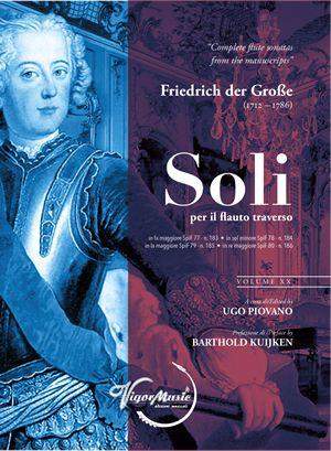 Friedrich der Große: Soli Per il Flauto Traverso Vol. XX