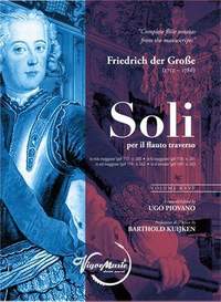 Friedrich der Große: Soli Per Flauto Traverso Vol. XXVI