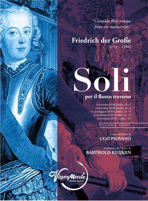 Friedrich der Große: Soli Per il Flauto Traverso Vol. XXVII