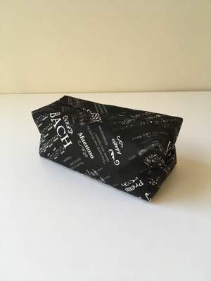 Wash box bag Composers - black