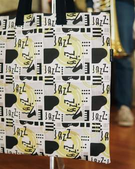 Baumwollbeutel Jazz