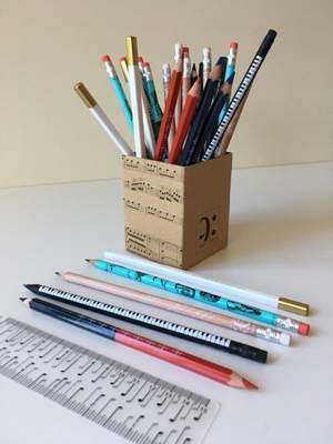 Mix - Pencils With Eraser & Rulers, 60 Pcs