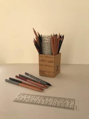 Mix - Pencils & Rulers, 60 Pcs