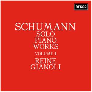 Schumann: Solo Piano Works - Volume 1