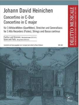 Heinichen, J D: Concertino in C-Dur C major