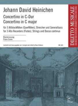 Heinichen, J D: Concertino in C-Dur C major