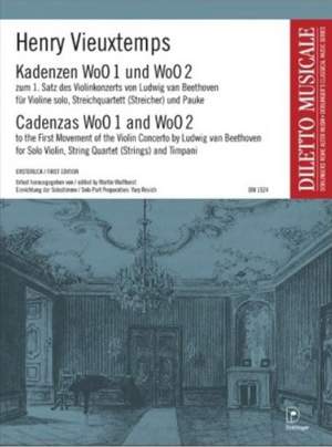 Vieuxtemps, H: Two cadenzas WoO1 and WoO2