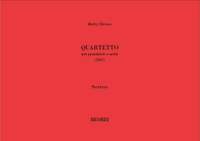 Betty Olivero: Quartetto