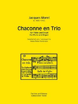 Morel, J: Chaconne en Trio