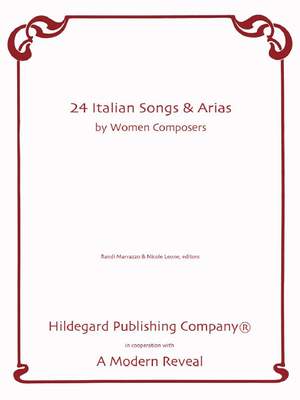 Various: 24 Italian Songs & Arias by Women Composers