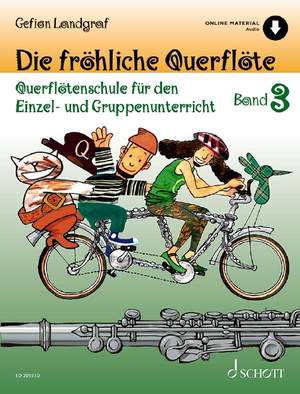 Landgraf, G: Die fröhliche Querflöte Vol. 3
