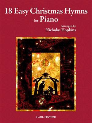 Hopkins, N: 18 Easy Christmas Hymns for Piano