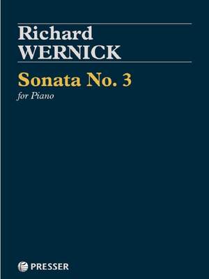 Wernick, R: Sonata No. 3