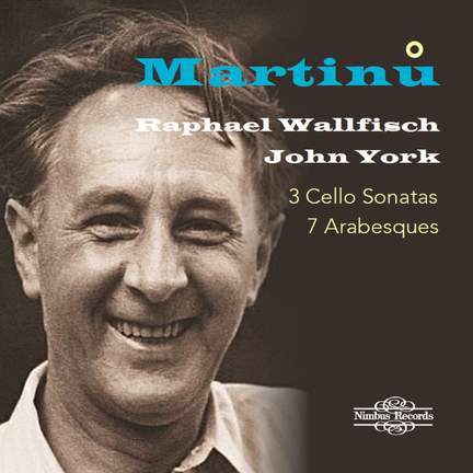 Martinu:3 Cello Sonatas