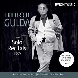 Gulda: Two Solo Recitals 1959