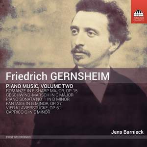 Gernsheim: Piano Music, Vol.2
