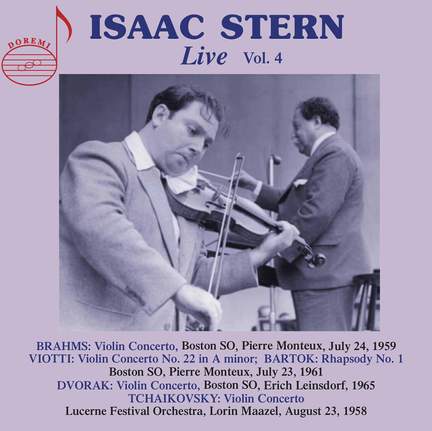 Isaac Stern Live Vol.4