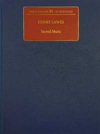 Lawes, Henry: Sacred Music