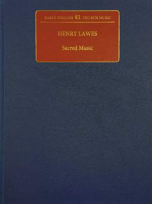 Lawes, Henry: Sacred Music