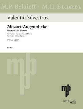 Silvestrov, V: Mozart-Augenblicke