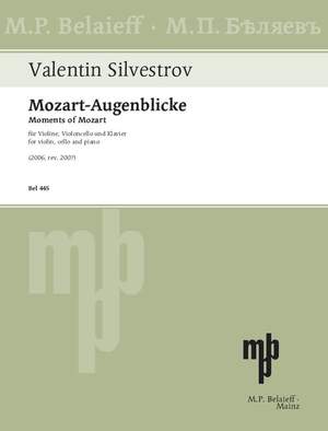 Silvestrov, V: Moments of Mozart