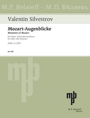 Silvestrov, V: Mozart-Augenblicke