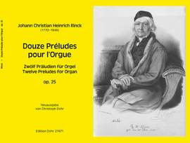 Rinck, J C H: Douze Preludes op. 25