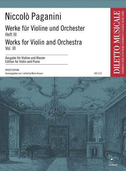 Paganini, N: Works for Violin and Orchestra Vol. 3 Vol. 3