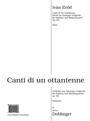 Eroed, I: Canti di un ottantenne