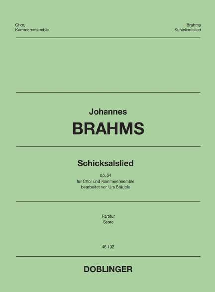 Brahms, J: Schicksalslied op. 54