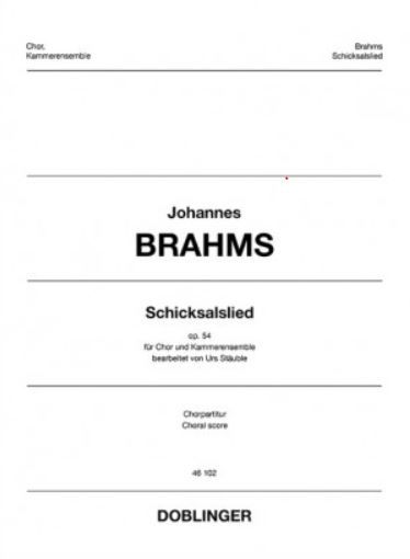 Brahms, J: Schicksalslied op. 54