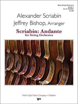 Scriabin, Alexander: Scriabin: Andante (string orchestra)