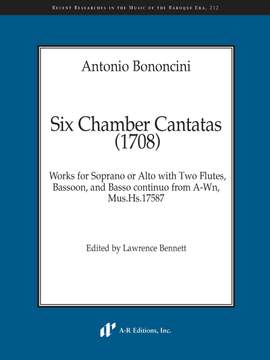 Bononcini: Six Chamber Cantatas (1708)
