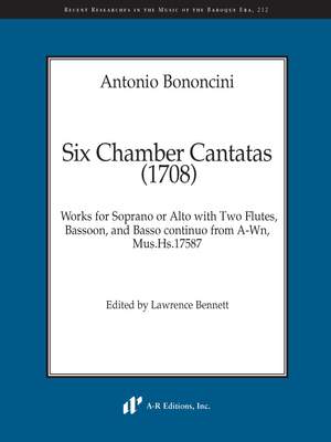 Bononcini: Six Chamber Cantatas (1708)