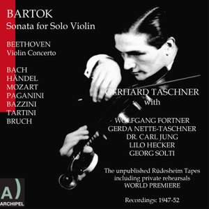Bartok, Bach & Others: Works for Violin