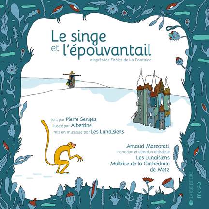 Le singe et l'épouvantail