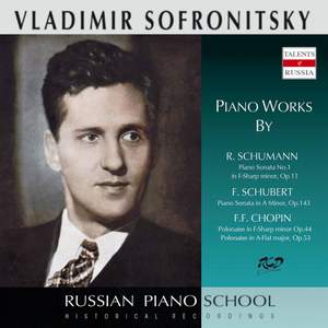 R. Schumann, Schubert & Chopin: Piano Works (Live)