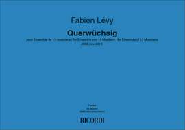 Fabien Lévy: Querwüchsig pour Ensemble de 13 musiciens