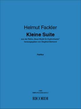 Helmut Fackler: Kleine Suite