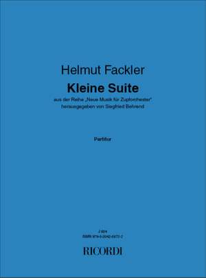 Helmut Fackler: Kleine Suite