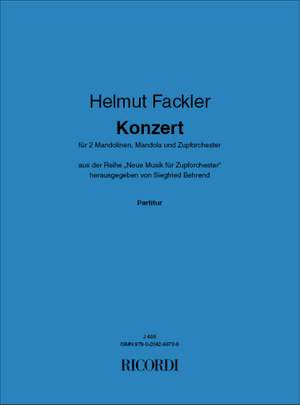 Helmut Fackler: Konzert