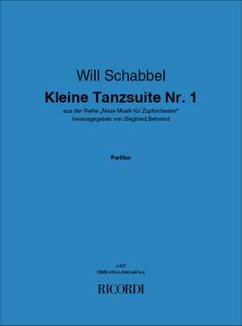 Will Schabbel: Kleine Tanzsuite Nr. 1