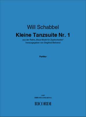Will Schabbel: Kleine Tanzsuite Nr. 1